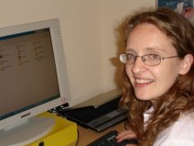 Alison at work